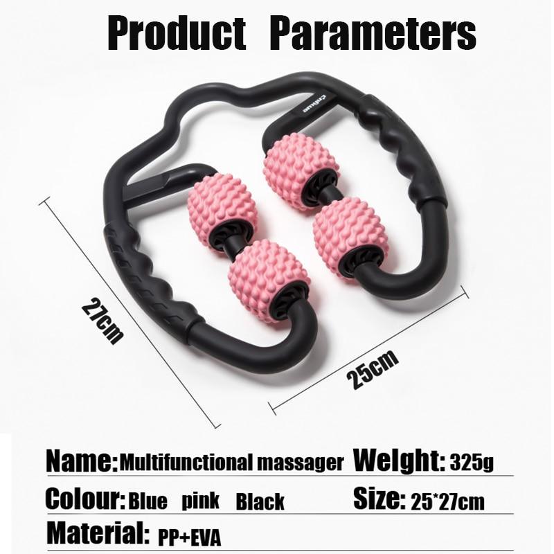 U-Shape 360° Massage Roller – Full Body Relief